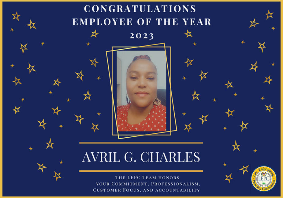 Employee Of The Year 2023: Avril G. Charles